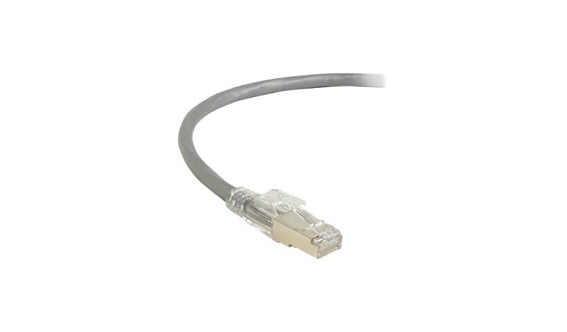 Black Box GigaBase 3 patch cable - 1 ft - gray