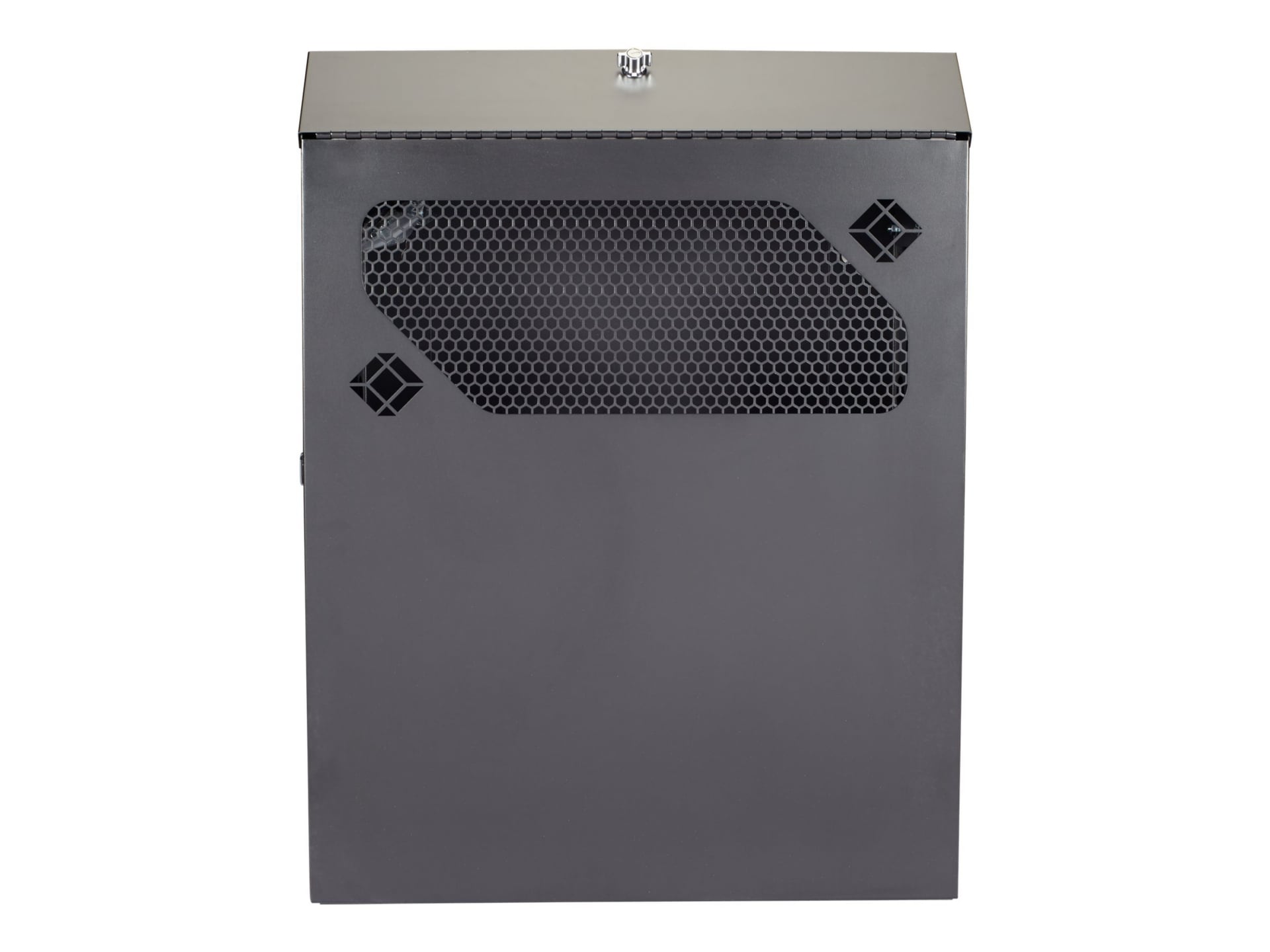 Black Box Low-Profile Vertical Wallmount Cabinet - cabinet - 4U