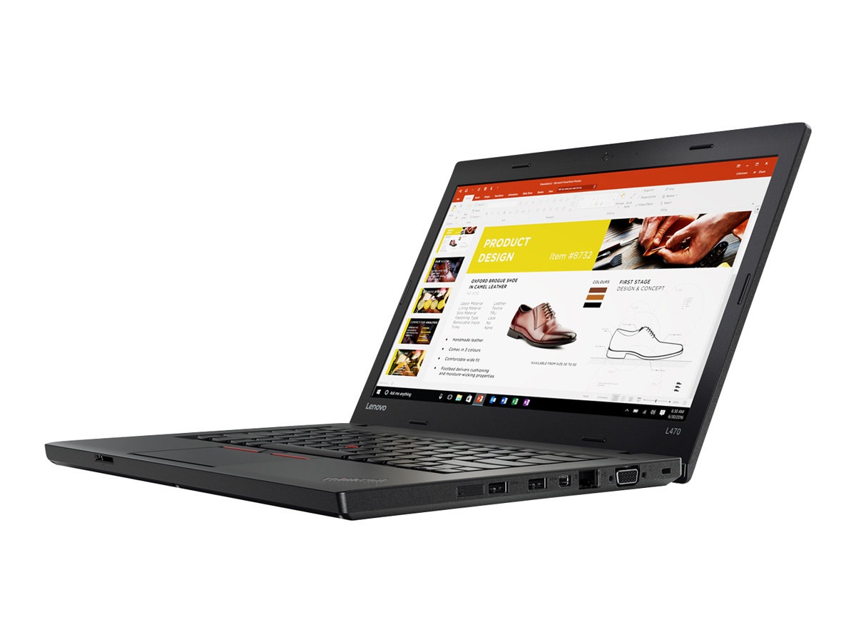 Lenovo ThinkPad L470 - 14" - Core i5 6200U - 8 GB RAM - 180 GB SSD