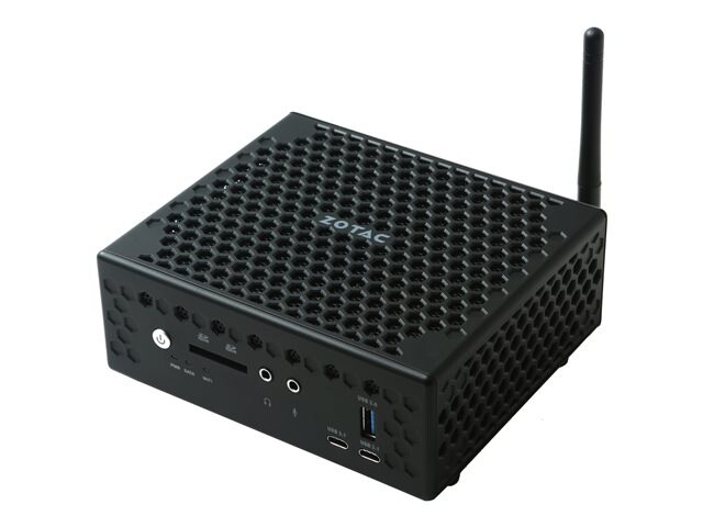 ZOTAC ZBOX nano CI527 - C Series - mini PC - Core i3 7100U 2.4 GHz - 0 MB - 0 GB
