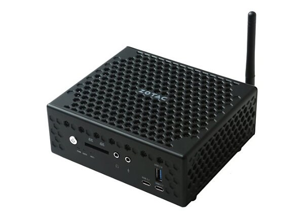 ZOTAC ZBOX nano CI527 - C Series - mini PC - Core i3 7100U 2.4 GHz - 0 MB - 0 GB