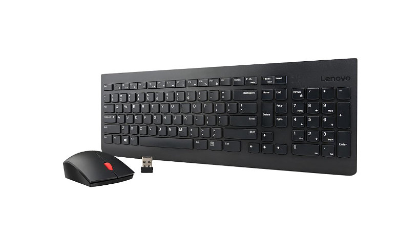 Lenovo Essential Wireless Combo - keyboard and mouse set - Canadian French Input Device