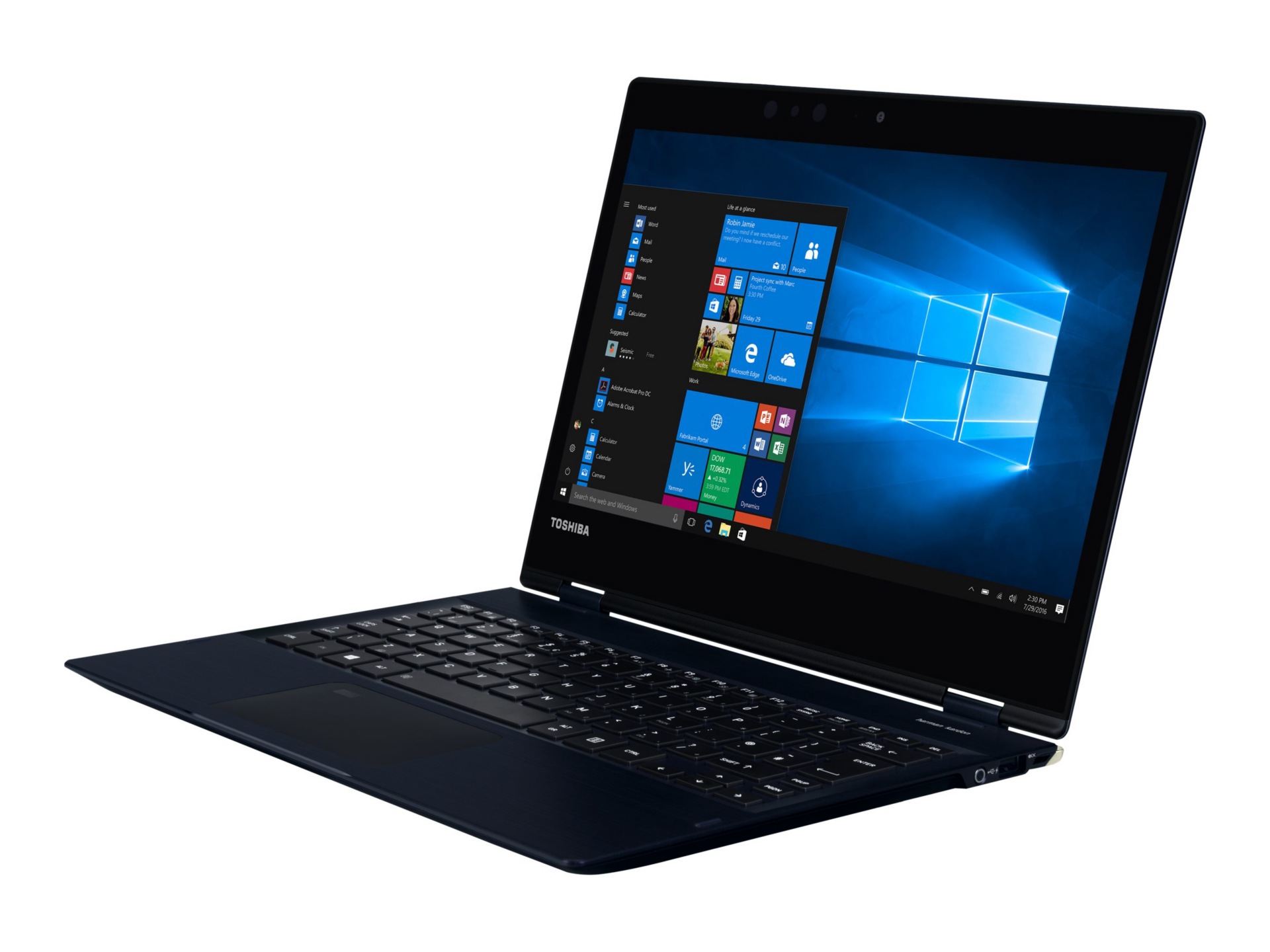 Dynabook Toshiba Portégé X20W-D - 12.5" - Core i7 7600U - vPro - 8 GB RAM -