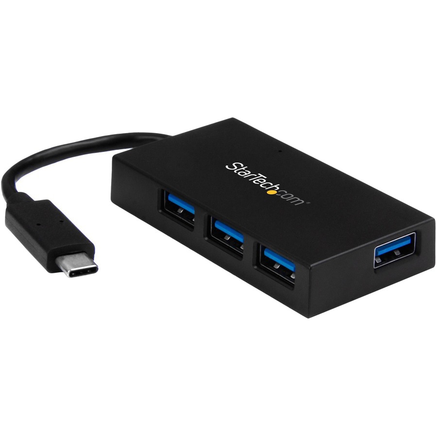 StarTech.com 4 Port USB C Hub, USB-C to 4x USB-A (USB 3.0