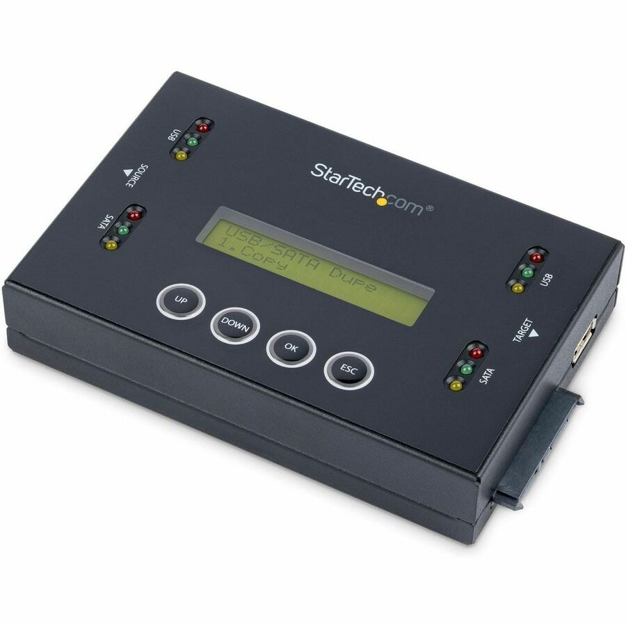 StarTech.com 1:1 Duplicator and Eraser - USB Flash Drives and SATA HDD SSD