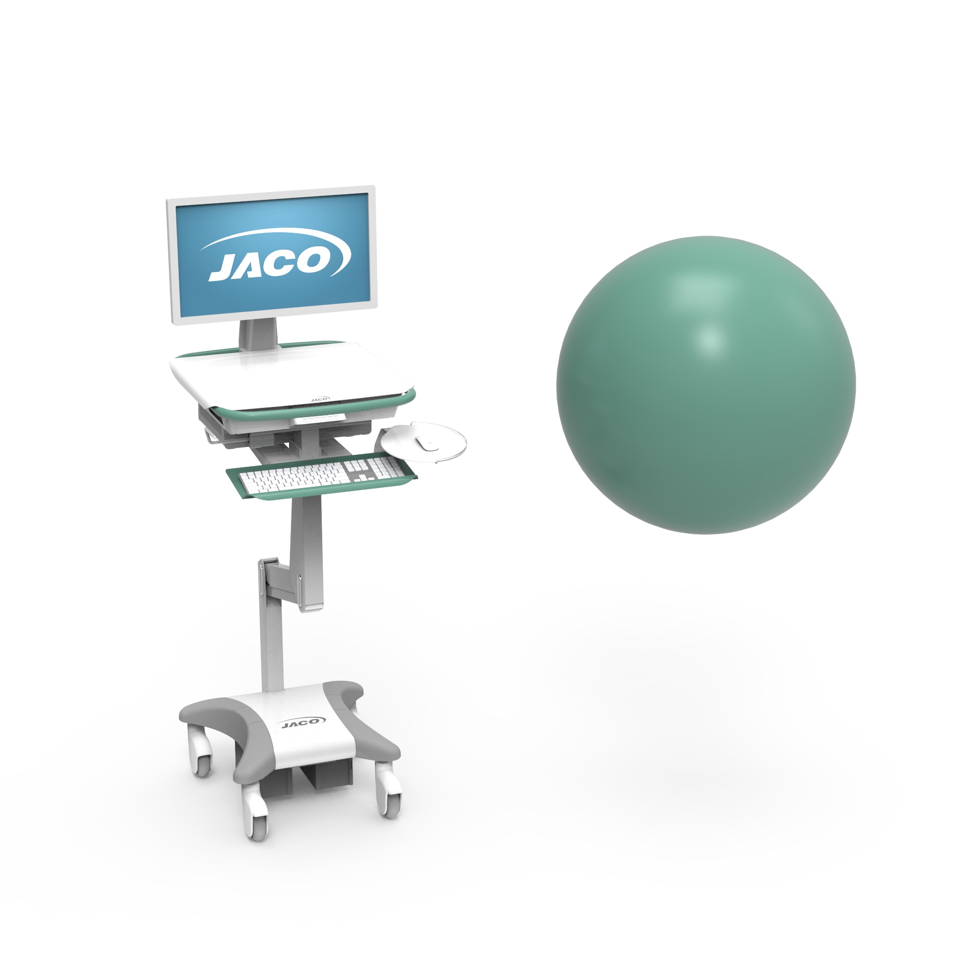 JACO POWDER POLYESTER ANTIMIC P.GRN