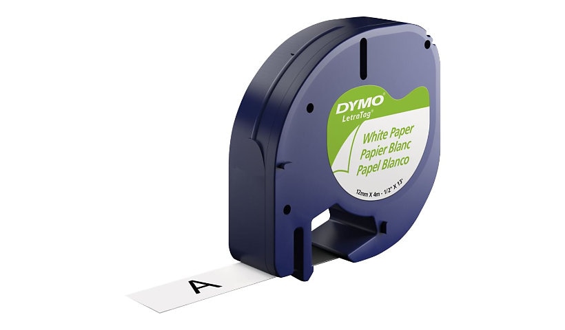 DYMO 1/2" Paper LetraTAG Tape