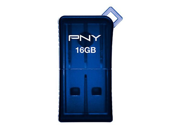 PNY Micro Sleek Attaché - USB flash drive - 16 GB