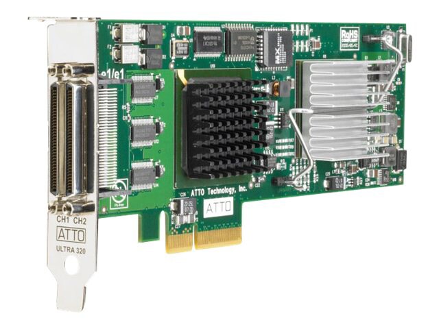 HPE StorageWorks U320e SCSI Host Bus Adapter - storage controller - Ultra320 SCSI - PCIe x4