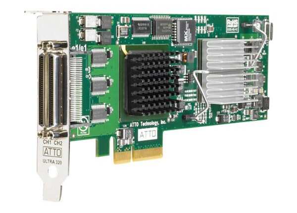HPE StorageWorks U320e SCSI Host Bus Adapter - storage controller - Ultra320 SCSI - PCIe x4