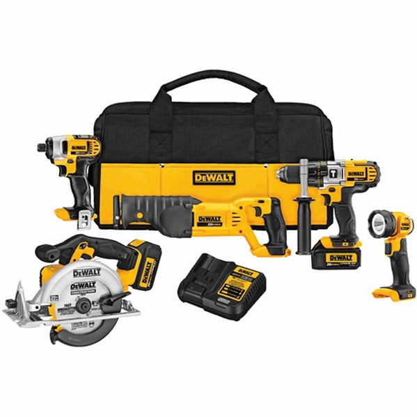 Dewalt 20V Max Premium 5-Tool Combo Kit