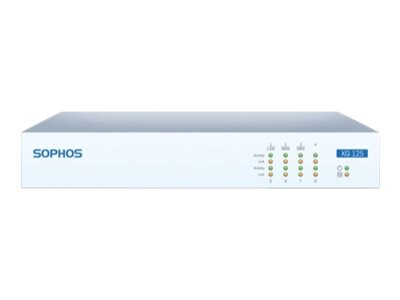 Sophos XG 125 - security appliance - with 3 years TotalProtect Plus
