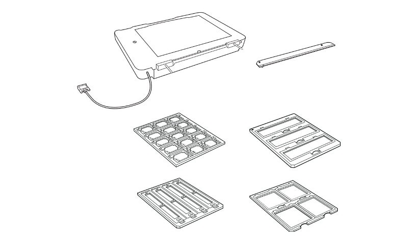 Epson scanner transparency adapter