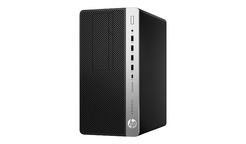HP ProDesk 600 G3 - micro tower - Core i3 7100 3.9 GHz - 4 GB - HDD 500 GB - US
