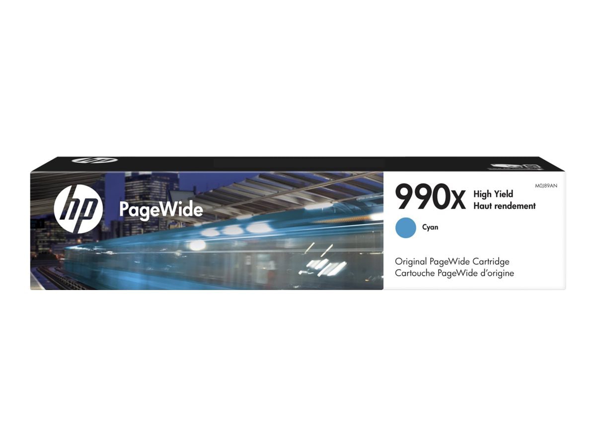 HP 990X - High Yield - cyan - original - PageWide - ink cartridge