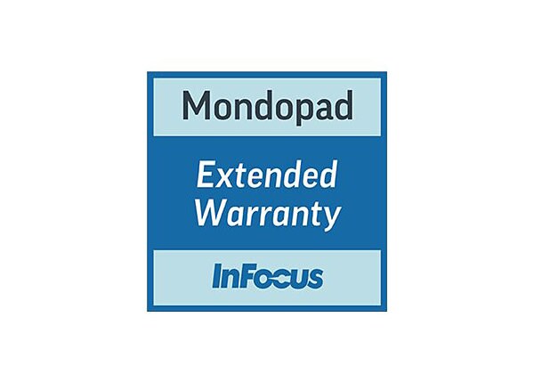 InFocus Extended Warranty extended service agreement - 1 year