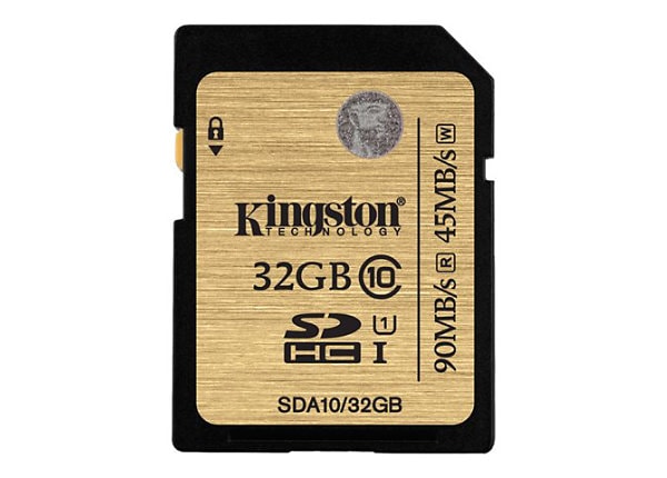 Kingston - flash memory card - 32 GB - SDHC UHS-I