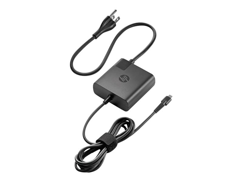 HP Travel AC Adapter - power adapter - 65 Watt - - Chargers & Adapters - CDW.com