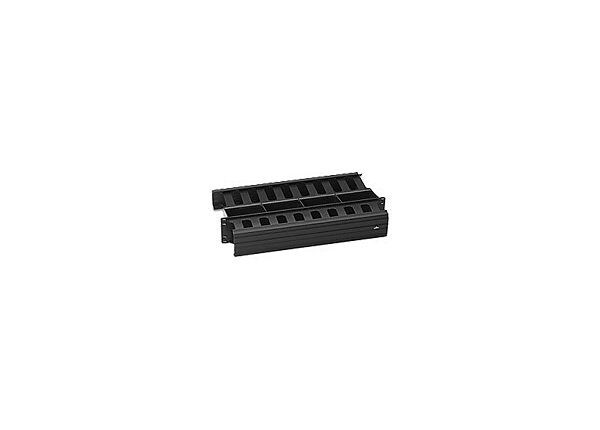 Leviton Versi-Duct Horizontal Slotted Duct - rack cable management kit (horizontal) - 2U - 19"