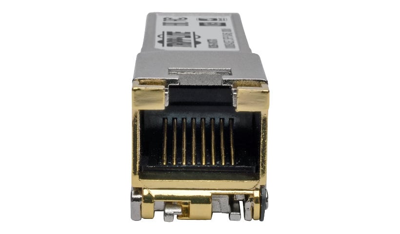 Tripp Lite Cisco GLC-T Compatible 1000Base-TX Copper RJ45 SFP Mini Transceiver, Gigabit Ethernet, Cat5e, Cat6 - SFP