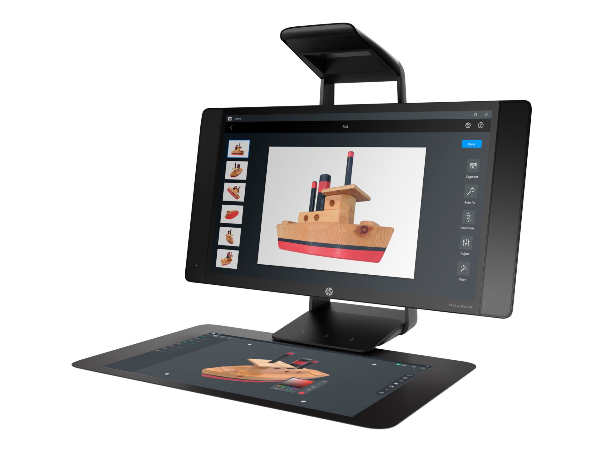 Sprout Pro by HP G2 - all-in-one - Core i7 7700T 2.9 GHz - 16 GB - SSD 512