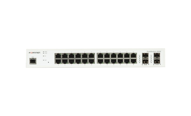 Fortinet FortiSwitch 224E - switch - 24 ports - managed - rack