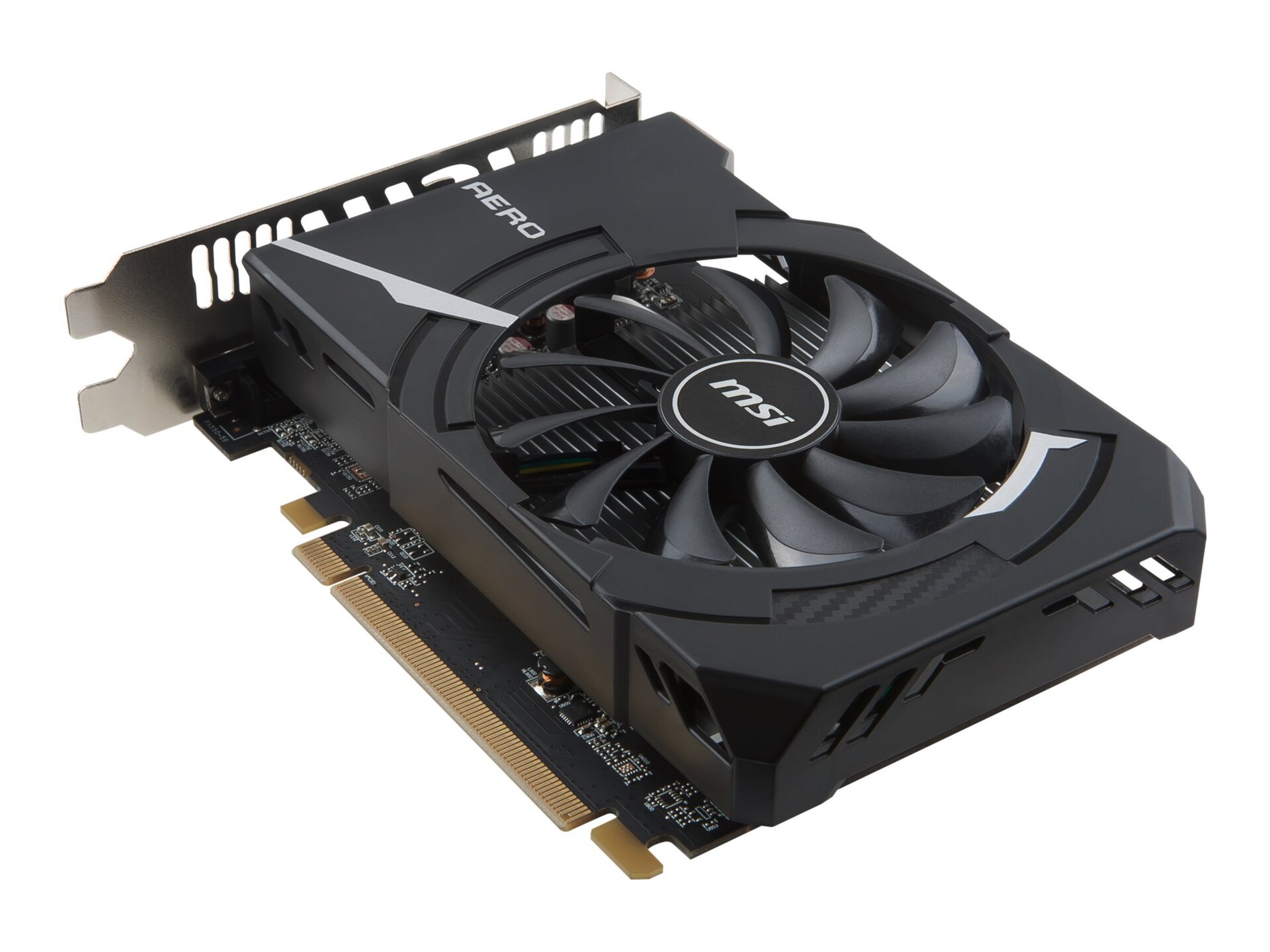 MSI RX 550 AERO ITX 4G OC - graphics card - Radeon RX 550 - 4 GB