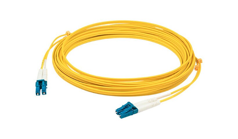 Proline 125m LC (M)/LC (M) Yellow OS2 Duplex Outdoor Armored Patch Cable