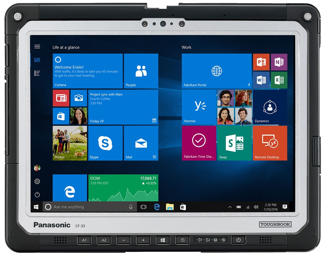 Panasonic Toughbook 33 - 12" - Core i5 7300U - vPro - 8 GB RAM - 256 GB SSD
