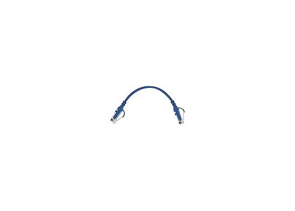 Leviton eXtreme High-Flex HD6 patch cable - 1 ft - blue