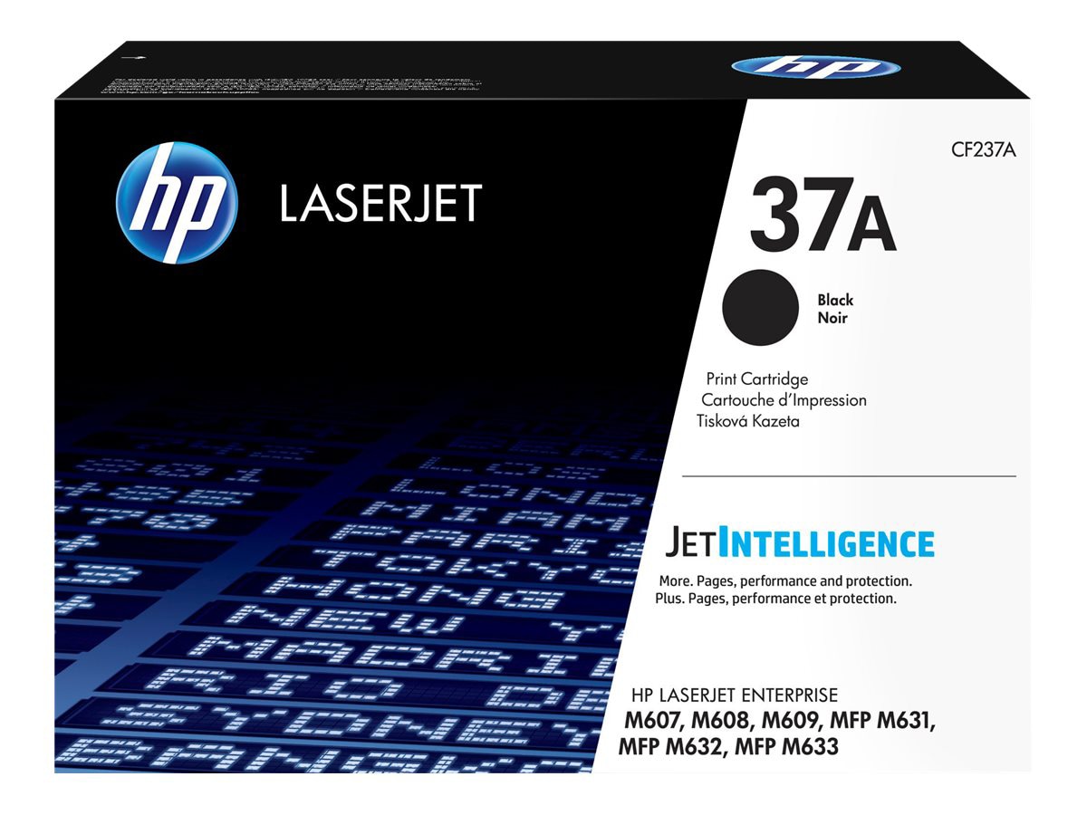 HP 37A (CF237A) Original Laser Toner Cartridge - Black - 1 Each