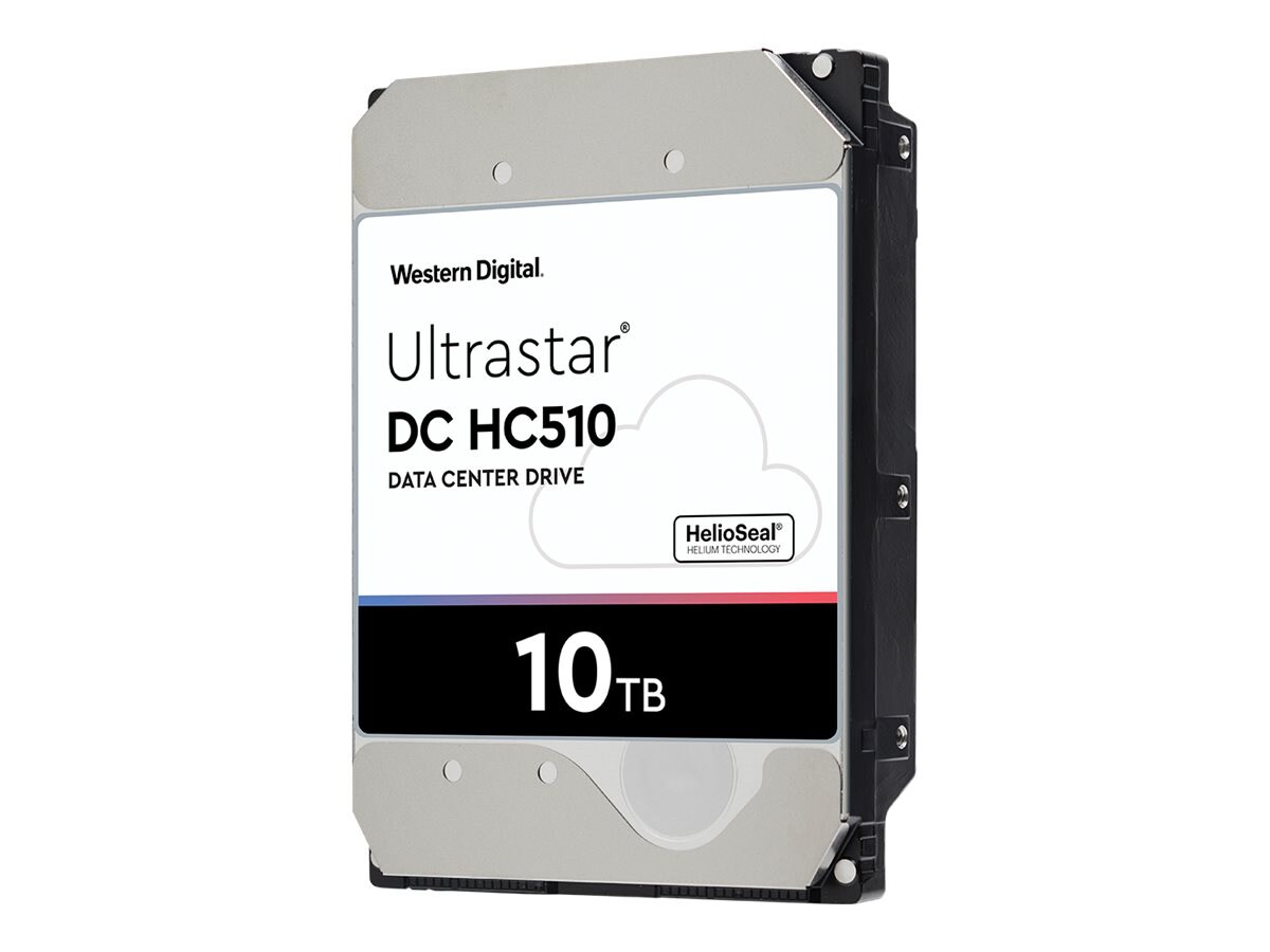 WD Ultrastar DC HC510 HUH721010ALN600 - hard drive - 10 TB - SATA 6Gb/s