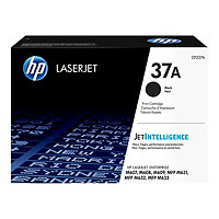 HP 37A - black - original - LaserJet - toner cartridge (CF237A)