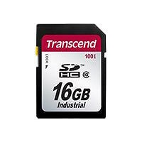 Transcend Industrial Temp SDHC100I - flash memory card - 16 GB - SDHC