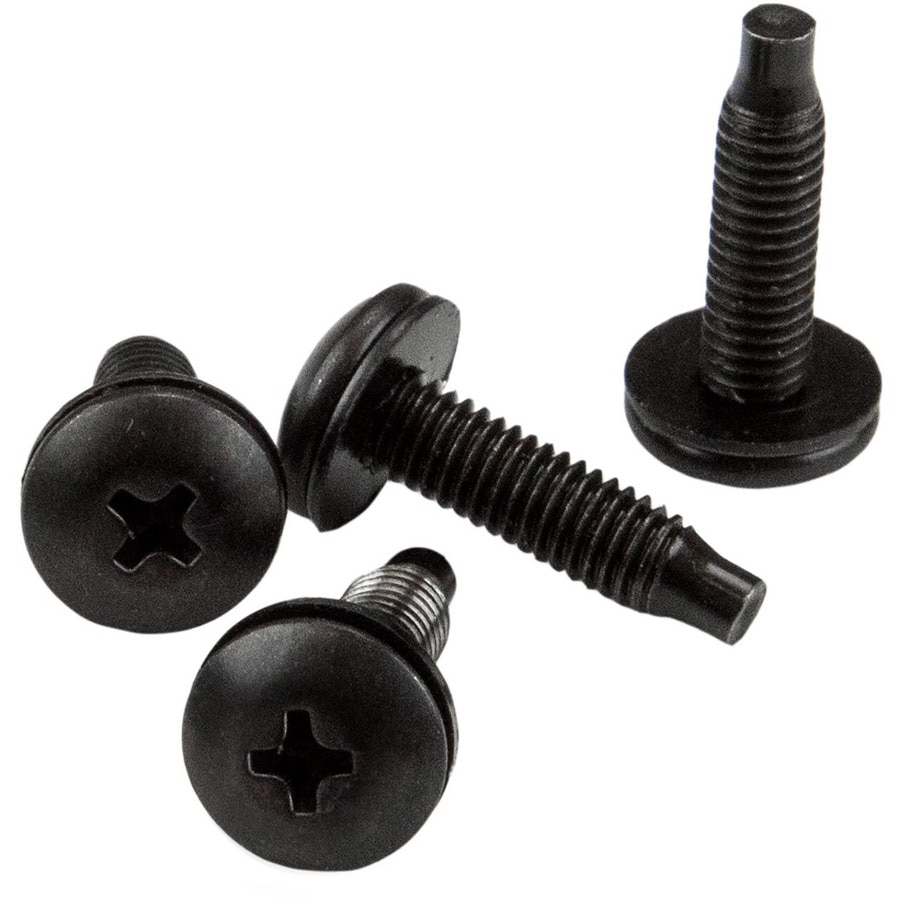 StarTech.com Server Rack Screws - 50 pack - 10-32 Screws - Rack Mount Screw