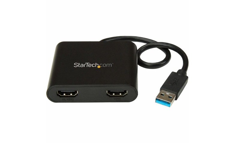 USB to Dual HDMI Adapter, USB to 2x HDMI Monitor