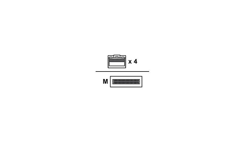 Arista 100GBase-CU direct attach cable - 10 ft