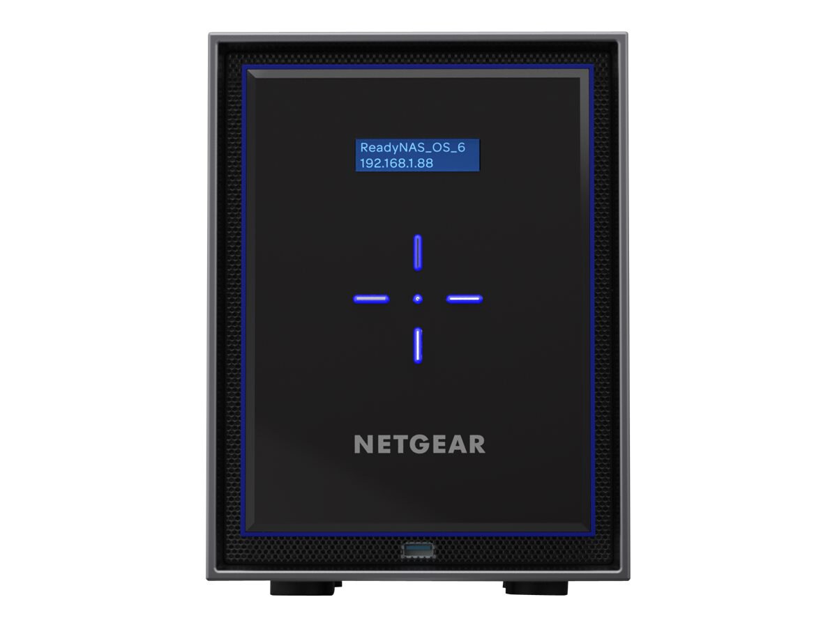 NETGEAR ReadyNAS 426 6-Bay 24TB Desktop, 2.2GHz, 4GB RAM (RN426D4)