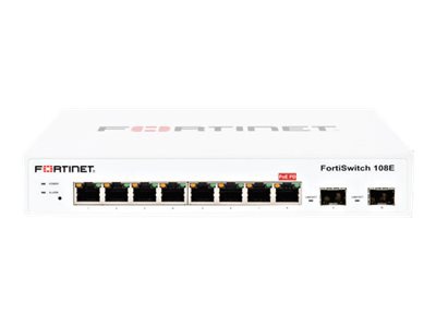 Fortinet Fortiswitch 108e L2 Switch 8xge W Rj 45 Port Fs108e Switches Cdwg Com