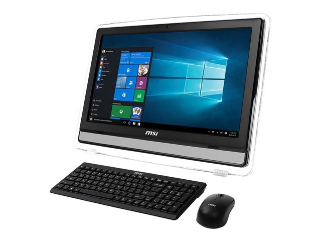 MSI Pro 22ET 4BW 024US - Celeron N3160 1.6 GHz - 4 GB - 1 TB - LED 21.5"