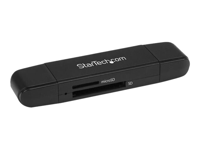 StarTech.com USB 3.0 Multi Memory Card Reader for SD and microSD - Type C and A