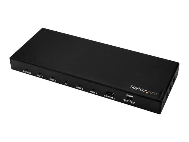 StarTech.com HDMI Splitter - 4 Port - HDMI Splitter 1 In 4 Out - 4K 60Hz