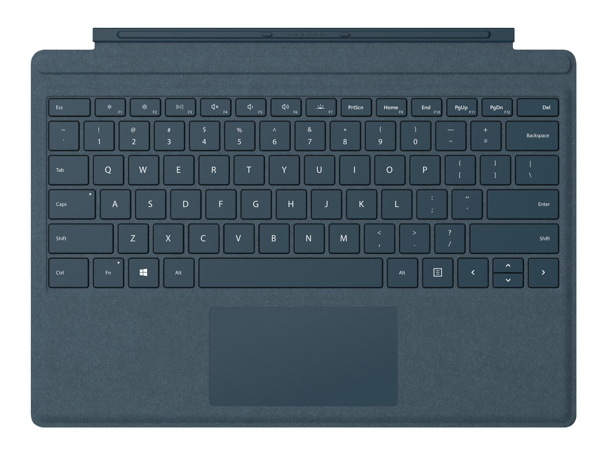 Microsoft Surface Pro Signature Type Cover - keyboard - with trackpad, acce