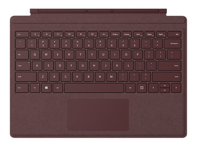 Microsoft Surface Pro Signature Type Cover - keyboard - with trackpad, acce
