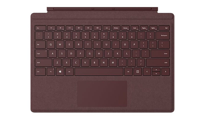 Microsoft Surface Pro Signature Type Cover - keyboard - with trackpad, acce