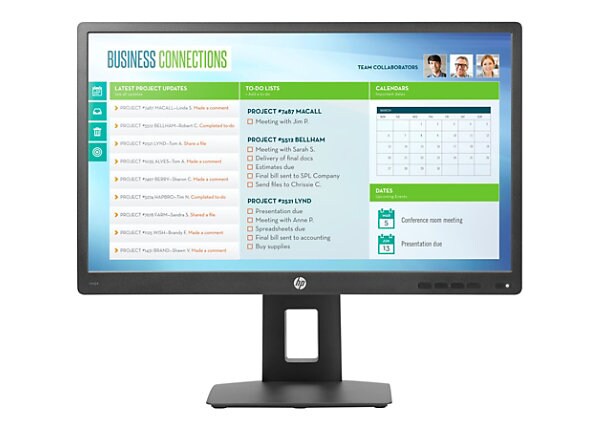HP vh24 - LED monitor - Full HD (1080p) - 23.8"