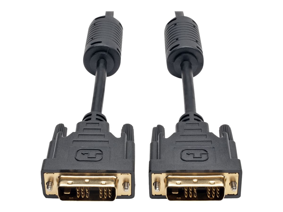 Eaton Tripp Lite Series DVI Single Link Cable, Digital TMDS Monitor Cable (DVI-D M/M), 20 ft. (6.09 m) - DVI cable - 20