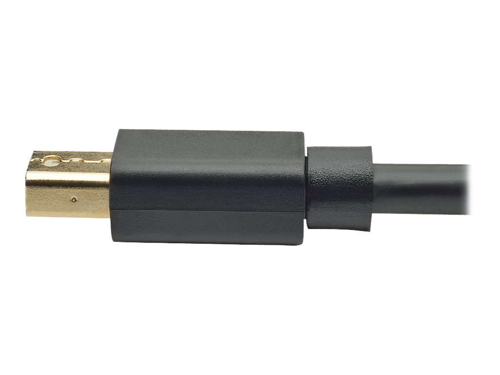 Thumbnail 6 of 10 for Eaton Tripp Lite Series Mini DisplayPort to DisplayPort Adapter Cable 4K 60 Hz M/M DP Latching Connector Black 6ft 1.8 m