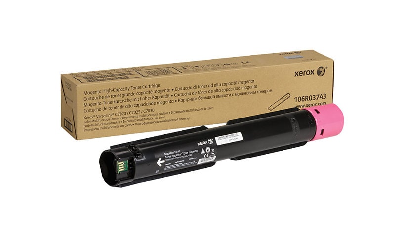 Xerox - magenta - original - toner cartridge