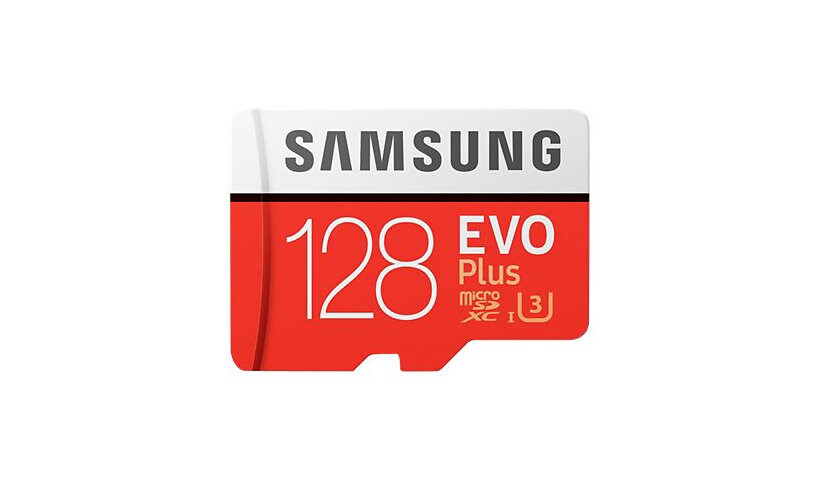 Samsung EVO Plus MB-MC128G - flash memory card - 128 GB - microSDXC UHS-I